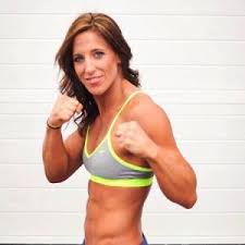 Julia Budd kick-boxing